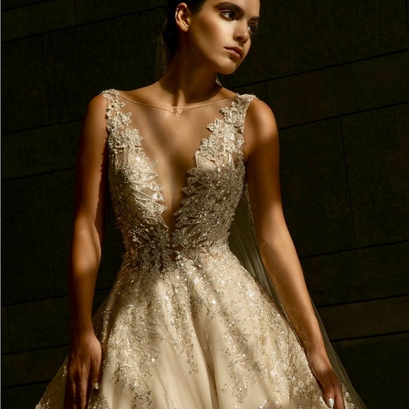 Tony Ward Wedding Dress - Picture 1 of 10